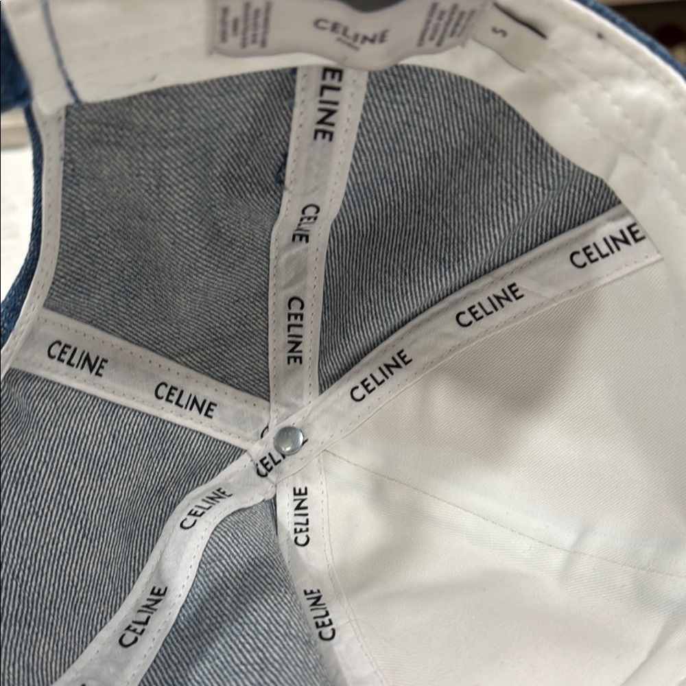 Celine Denim Cap - Picture 5 of 7